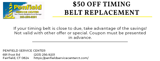 $50 OFF Timing Belt Replacement